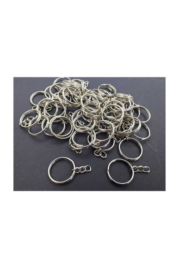 Keychain Ring Chain Pk 100 Pcs - 1