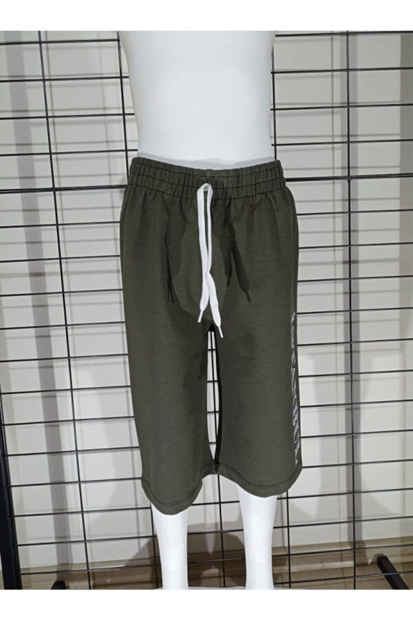 Khaki Bermuda Shorts for Boys - 1