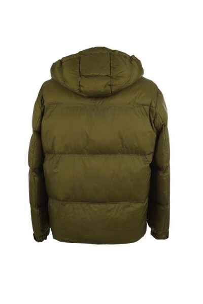 Khaki Comfort Fit Hooded Winter Jacket - 11