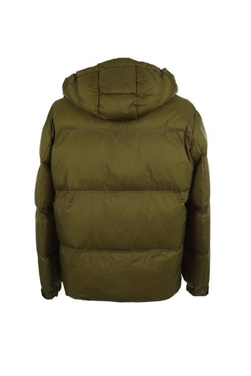 Khaki Comfort Fit Hooded Winter Jacket - 11