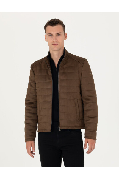 Khaki Leather Jacket 50282843-790 - 8