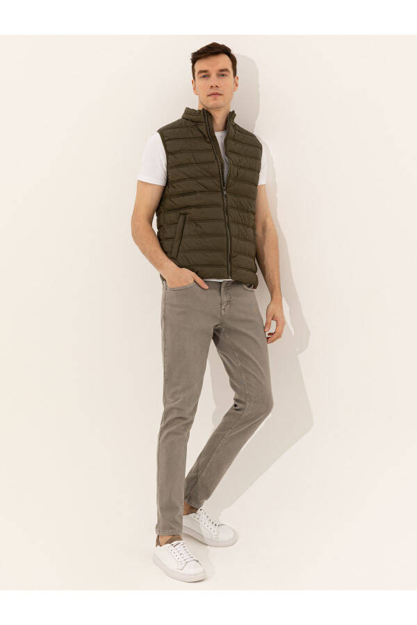 Khaki Vest (50248677-VR027) - 1