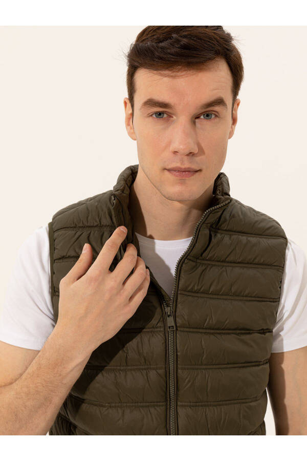 Khaki Vest (50248677-VR027) - 3