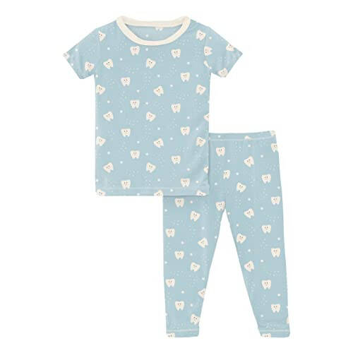 KicKee Celebration Collection PJ Sets, Soft Viscose from Bamboo Fabric, Babies and Kids Pajama Set - 5