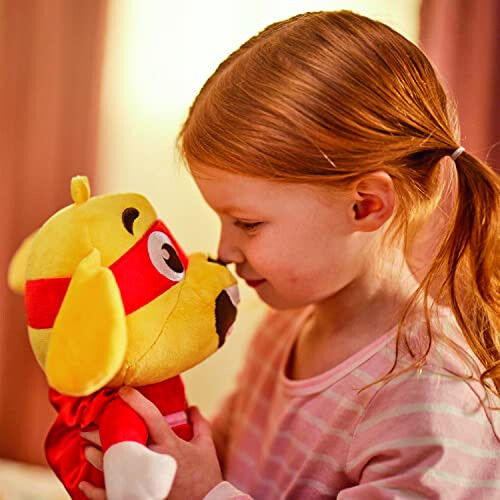 Kiddopia Kapitan Kidd Super Qahramon It Plush | 12 dyuym Yumshoq Plush O'yinchoq Peluş | Mukammal Quchoq Do'sti - 3