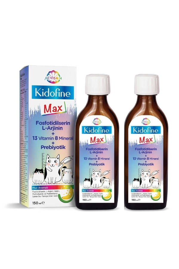 Kidofine Max Çocuklar İçin Multivitamin 2'li Set - 2