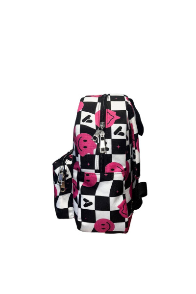 Kids Backpack 0-8 Years Old, Kindergarten - Nursery Backpack - Emoji Patterned - 6