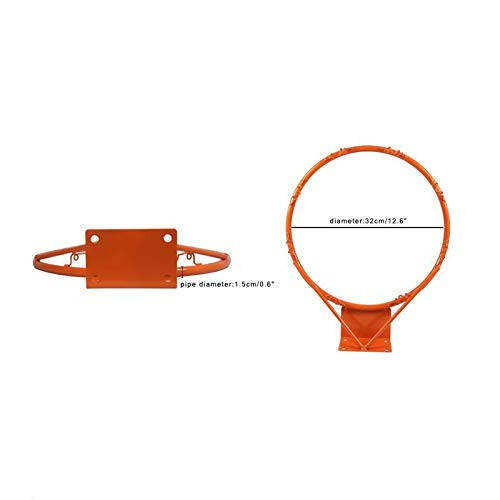 Kids Basketball Hoop, Dream Travel Basketball Rim Goal Wall Mounted Basketball Hoop Indoor Outdoor Hanging Basketball Hoop, 32centimeter/12.6inch - 10