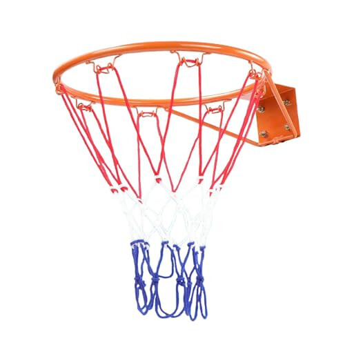 Kids Basketball Hoop, Dream Travel Basketball Rim Goal Wall Mounted Basketball Hoop Indoor Outdoor Hanging Basketball Hoop, 32centimeter/12.6inch - 1