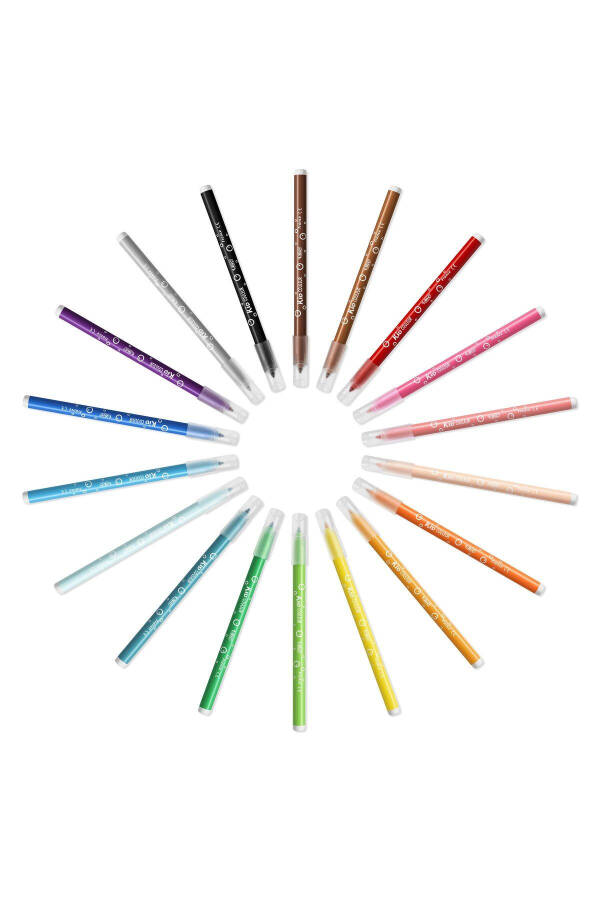 Kıds Couleur 12 Colors Felt-Tip Pens 9202932 - 3