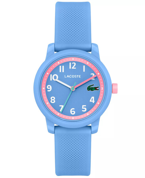 Kids L.12.12 Light Blue Silicone Strap Watch 32mm Blue - 1