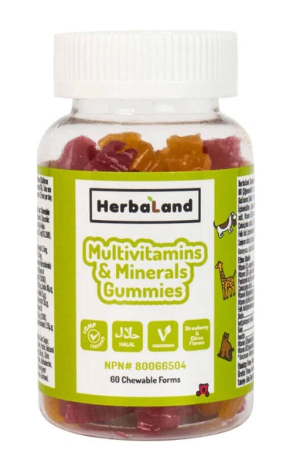 Kids Multivitamin And Minerals 60 Count - 1