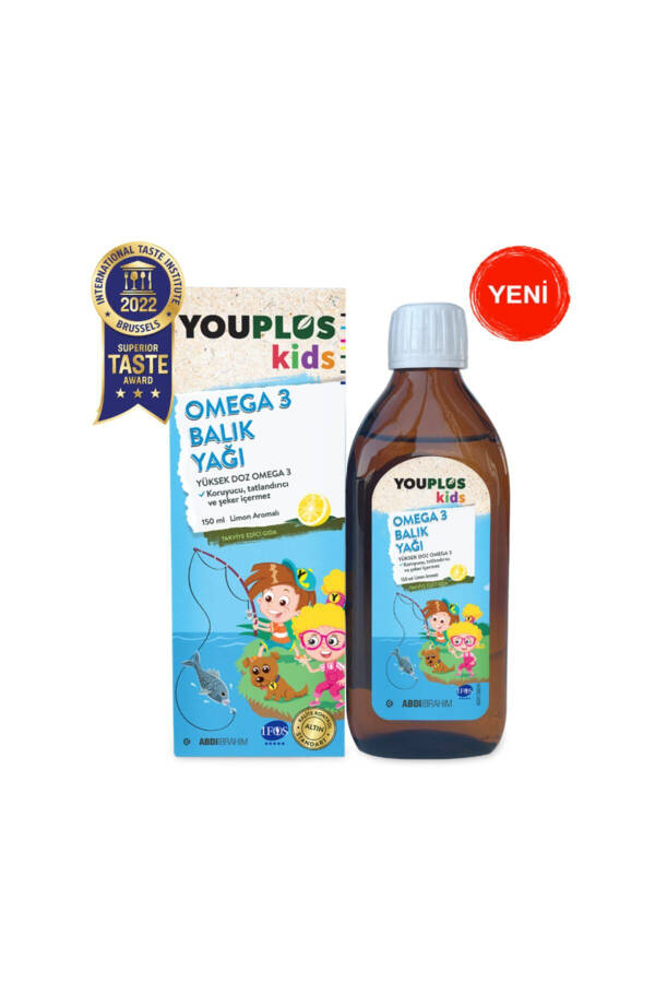 Kids Omega 3 150 ml Syrup 8699514570394 - 1