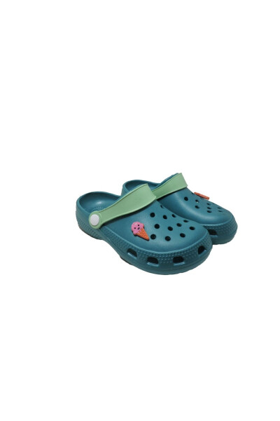 Kids Summer Green Accessory Flip-Flops - 5