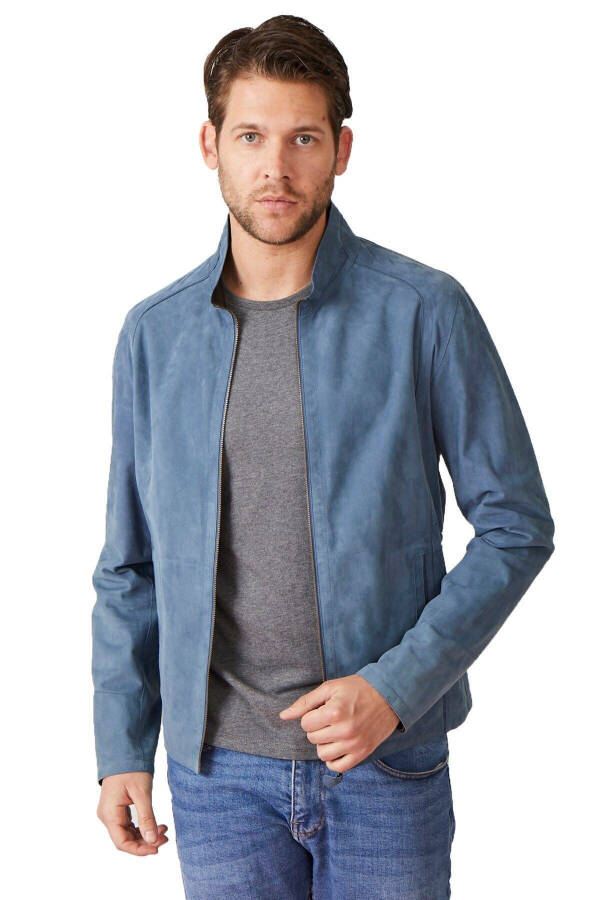 Kingsley Men's Double-Sided Suede Jacket - 1