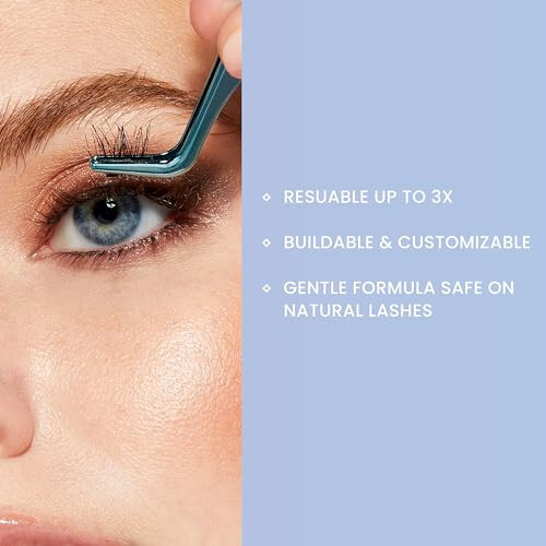 KISS Falscara Remover for Lash Adhesive, Makeup, and False Eyelash Wisps, Rosewater Infused Gentle Nourishing Formula, Includes 1 Bottle of Lash Remover, Net Wt. 50 ml (1.69 fl. oz.) - 6