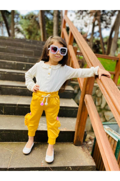 Kız Bebek Çocuk Gabardin Pantolon - 45