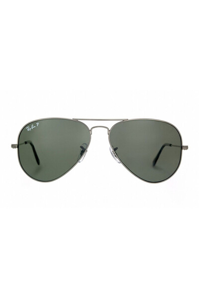 Klasik Damla Aviator Rb3025 004/5858 Gümüş Çerçeve-polarize - 6