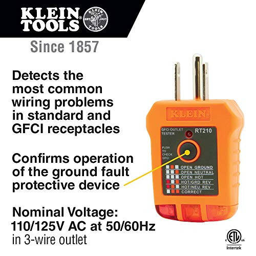 Klein Tools CL120VP Electrical Voltage Test Kit with Clamp Meter, Three Testers, Test Leads, Pouch and Batteries - 4