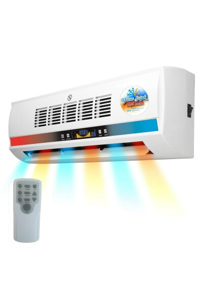 KM-1717-HC Wall Mounted Fan Heater and Ventilator - 8