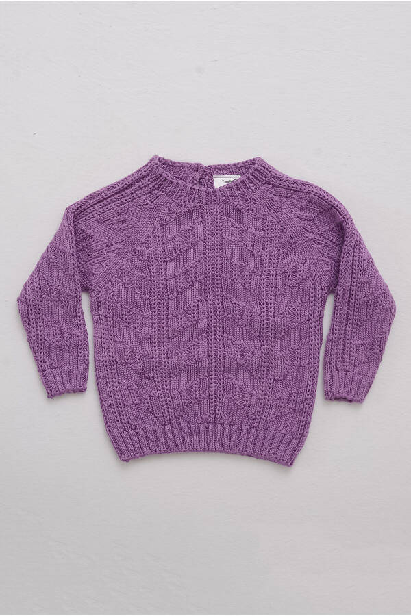 Knit Baby Sweater - 1