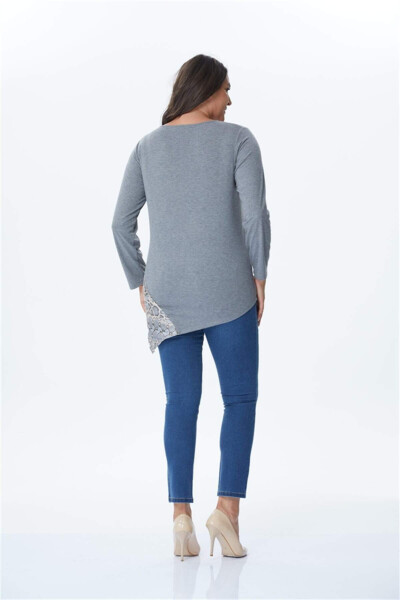 Knit Tunic with Slit Detail - 3