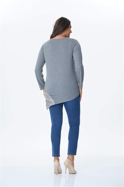 Knit Tunic with Slit Detail - 6