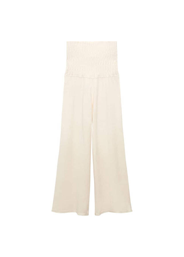 Knit Wide Leg Pants - 1