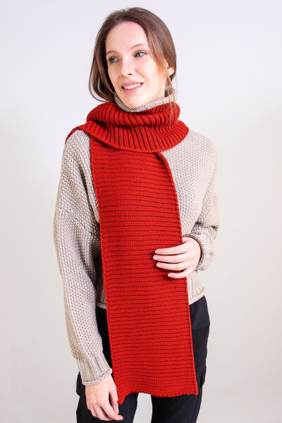 Knitted Scarf (e20-18841) - 2