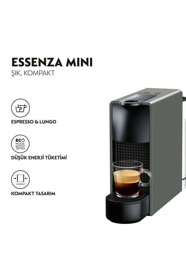 Кофейная машина Essenza Mini C30, серая - 16