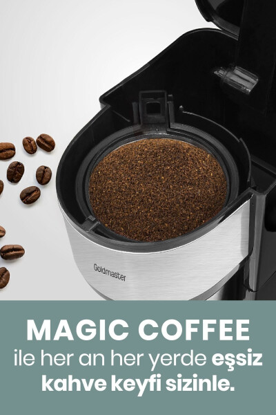 Кофеварка Magic Coffee с термостаканом для личного использования In-6310 - 6