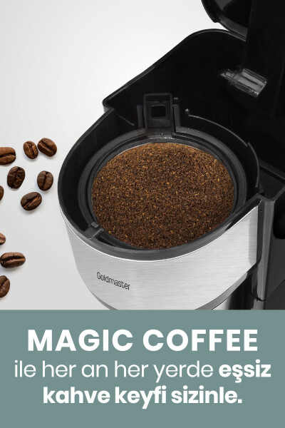 Кофеварка Magic Coffee с термостаканом для личного использования In-6310 - 38