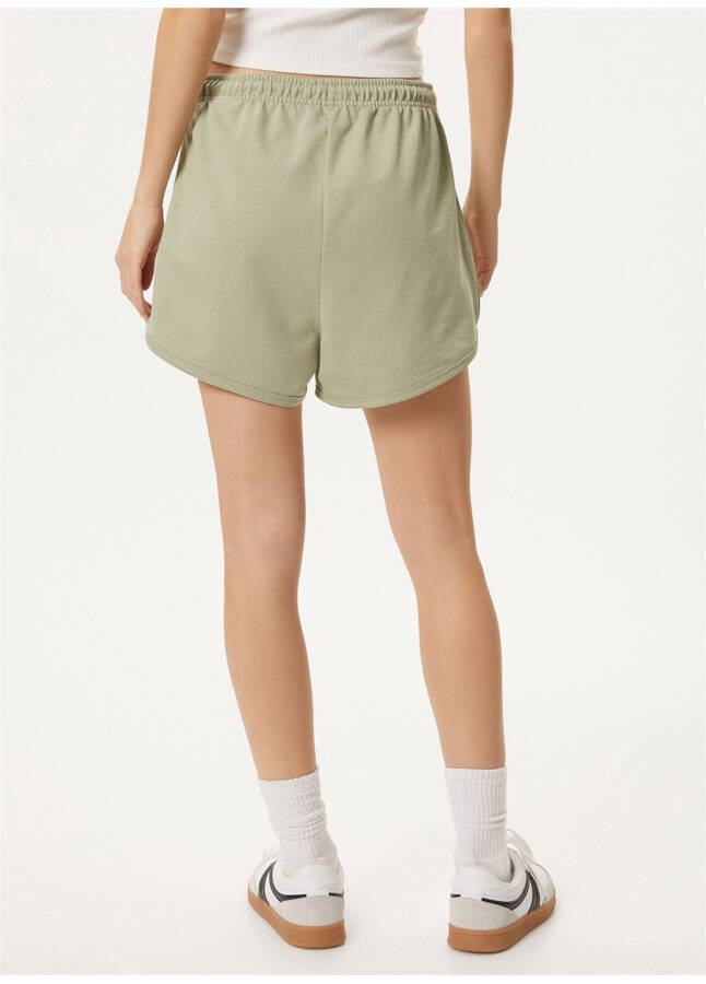 Koton High Waist Relaxed Mint Women's Shorts - 10