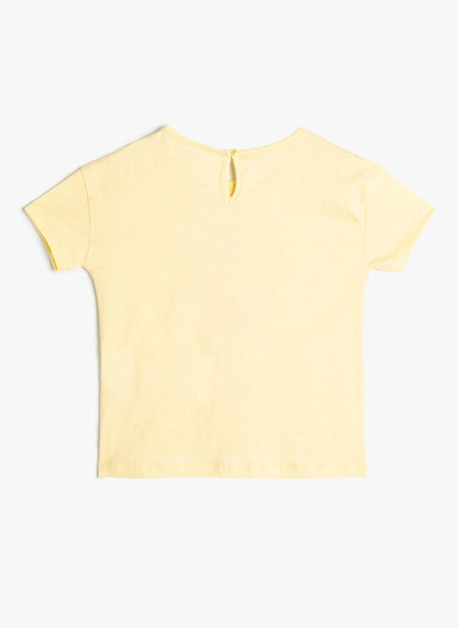 Koton Yellow Baby Girl T-Shirt 4SMG10109AK - 2