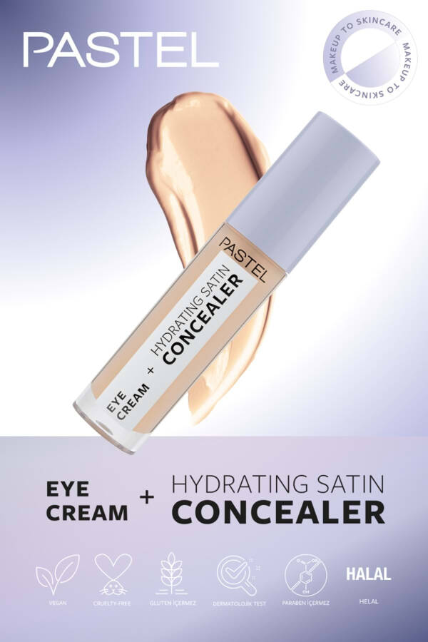 Ko'z kremi namlantirish satin concealer - Ko'z osti concealer 63 Milkshake - 11