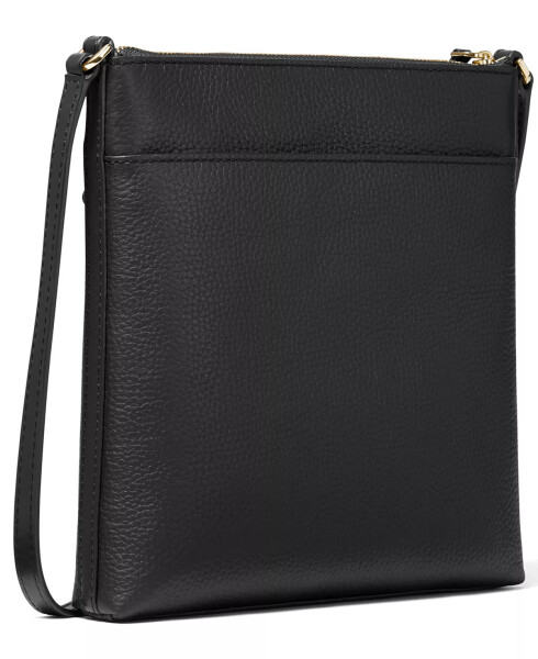 Кожаная сумочка Jet Set Charm Small North South Flat Crossbody Black - 4