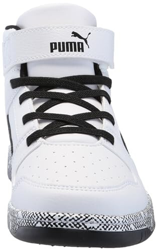 Кроссовки PUMA Rebound Layup Mid Hook and Loop для мальчиков и девочек - 2