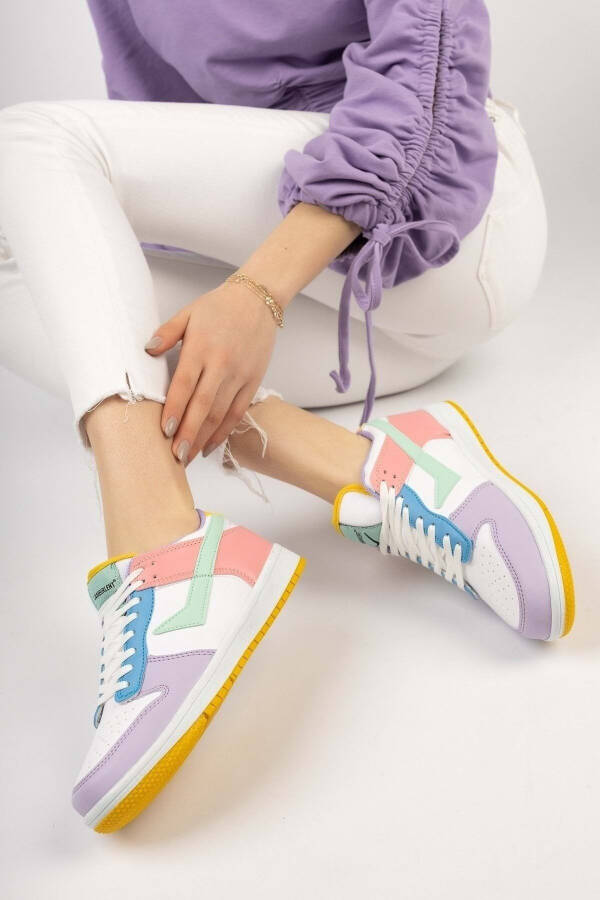 Кроссовки unisex Lambırlent 8075 Air Force Lilac-green - 7