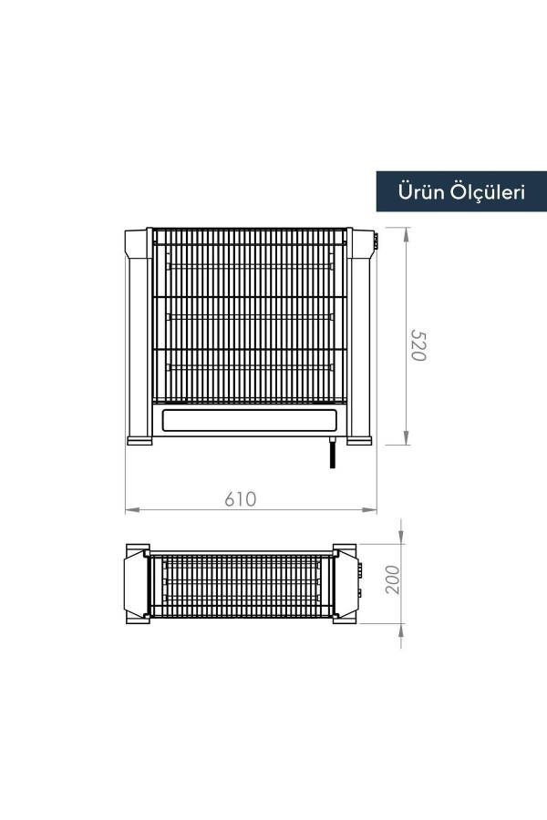 KS-2740 Fireplace Type Heater - 4