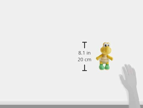 Küçük Dost Super Mario Tüm Yıldızlar Koleksiyonu 1425 Koopa Troopa Peluş Oyuncak, 7 inç, Çok Renkli - 25