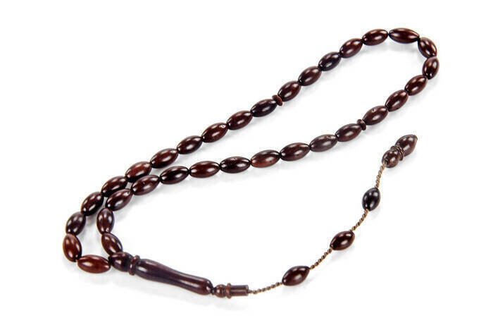 Kuka Prayer Beads - 33 Beads - 5 mm Barley Cut - 1