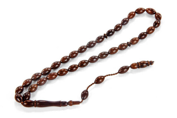 Kuka Prayer Beads - 33 Beads - 6.5 mm Barley Cut - 1