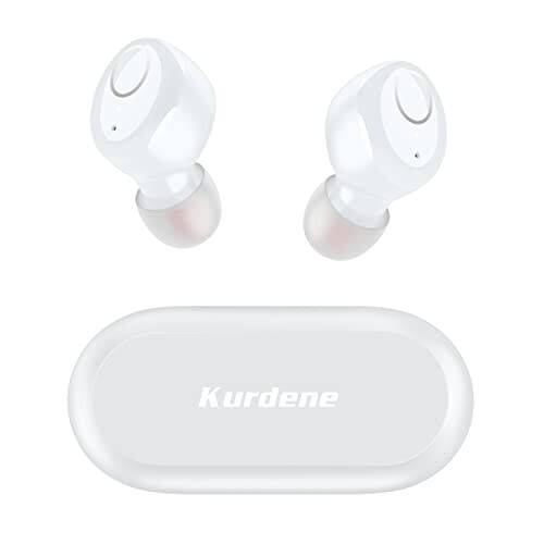 Kurdele Bluetooth Earbuds, S8 pro Wireless Earbuds 48H Playtime Call Noise Cancelling IPX8 Waterproof Ear Buds Deep Bass Earphones with Microphone in-Ear Stereo Headphones for Work, Sport, Running - 1