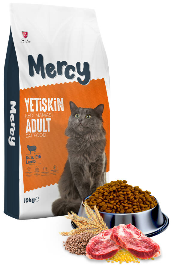 Kuzu Etli Yetişkin Kedi Maması 10 Kg - 18