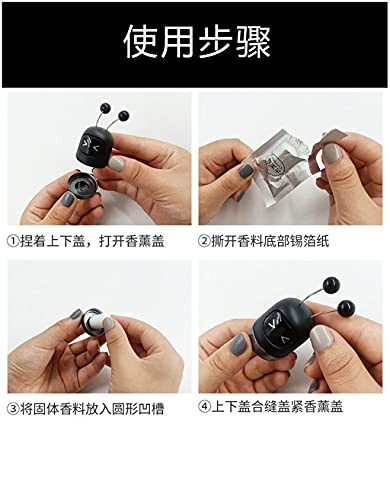 Kwerfhtgy Ijodiy Robot Avtomobil Aksessuarlari Havoning Chiqish Kliplari Klip Diffuzor Yoqimli Havoning Tozalash Vositasi Silikon Klip Diffuzor Avtomobil Konditsionerining Chiqish Diffuzori - 7