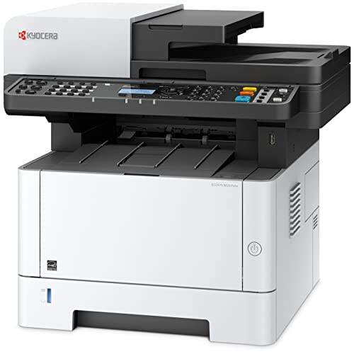 KYOCERA ECOSYS M2635dw Ko'p Funktsiyali Monoxrom Lazer Printer (Chop etish/Nusxa olish/Skanlash/Faks), 37 sahifaga/min, 1200 dpi gacha, Gigabit Ethernet, USB, Simsiz & Wi-Fi Direct, Mobil Chop etish, 5 Qatorli LCD w/Hard Key Panel - 4