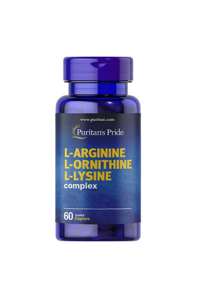 L-arginin L-ornitin L-lizin Kompleksi 60 Tablet - 1