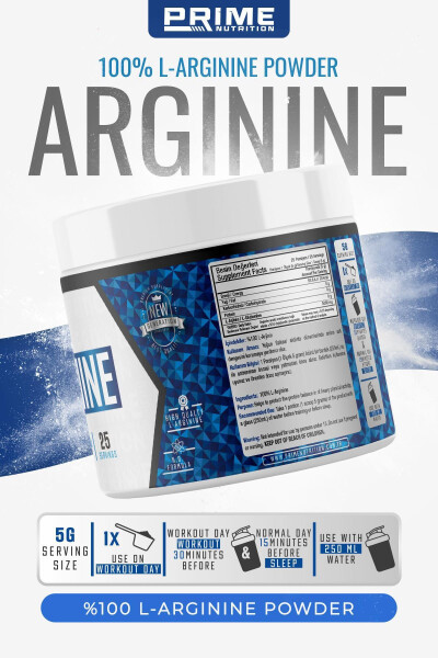 L-Arginine 125 grams - 3