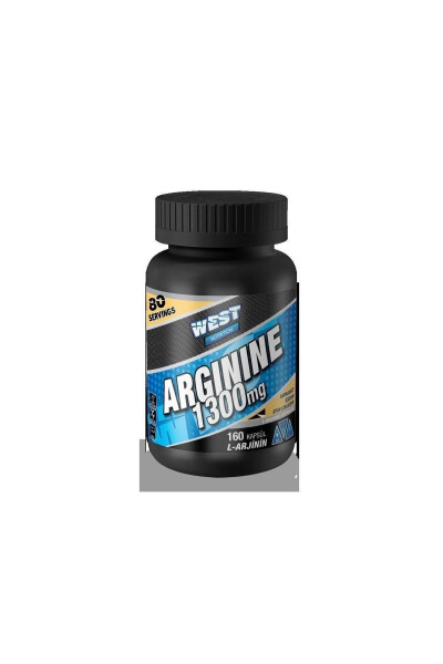 L-Arginine Arginine 1300 Mg 160 Capsules - 1