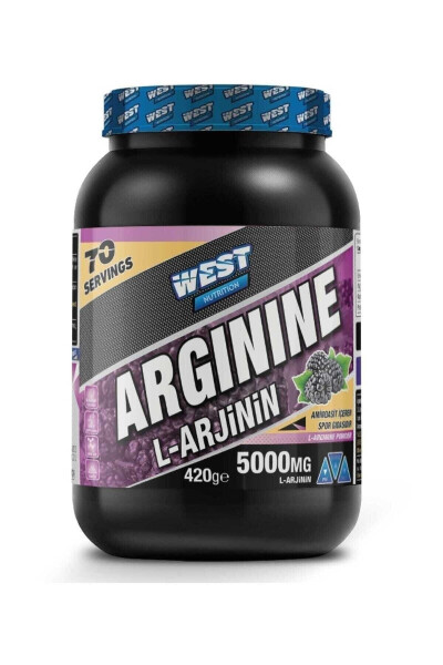 L-Arginine (Arginine) 420 Gr 70 Servings Blackberry Flavored - 2